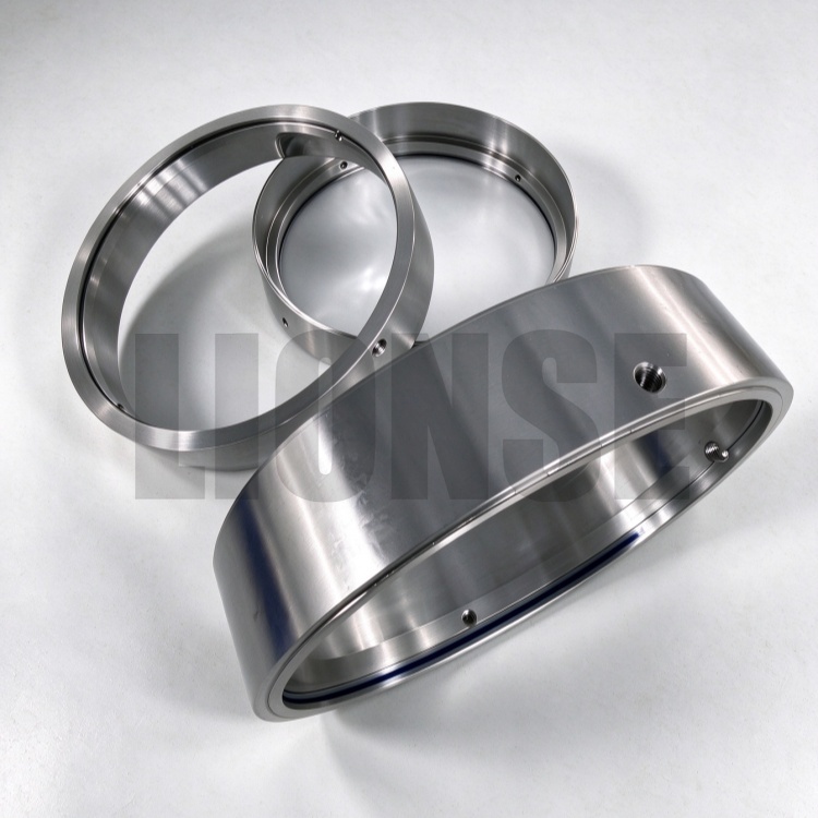 Anéis de metal usinados CNC de precisão personalizada