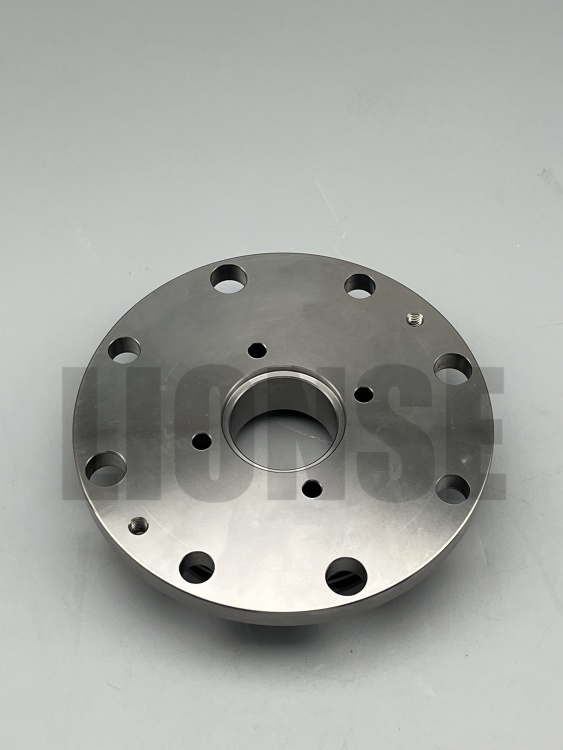 Flange soldado de placa plana de aço inoxidável peças de precisão CNC