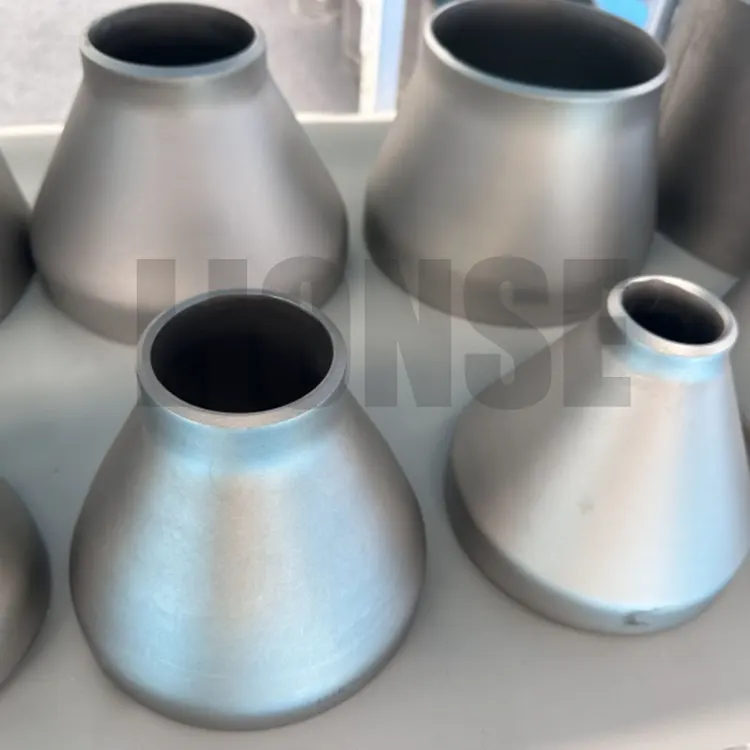 Acessório de tubo de aço inoxidável redutor de soldagem contínua redutora concêntrica